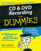 CD and DVD Recording for Dummies book cover